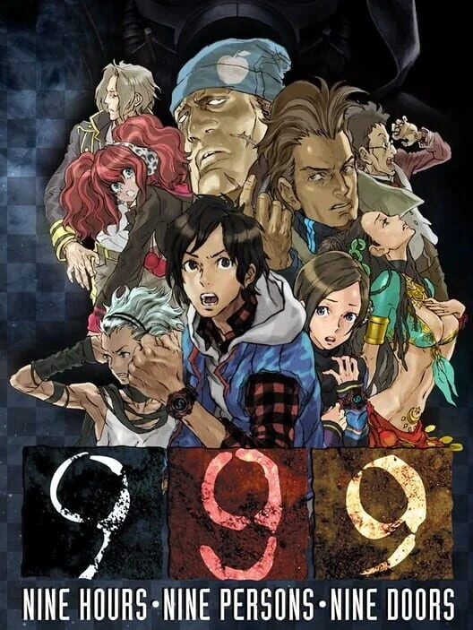 Nine Hours, Nine Persons, Nine Doors box art