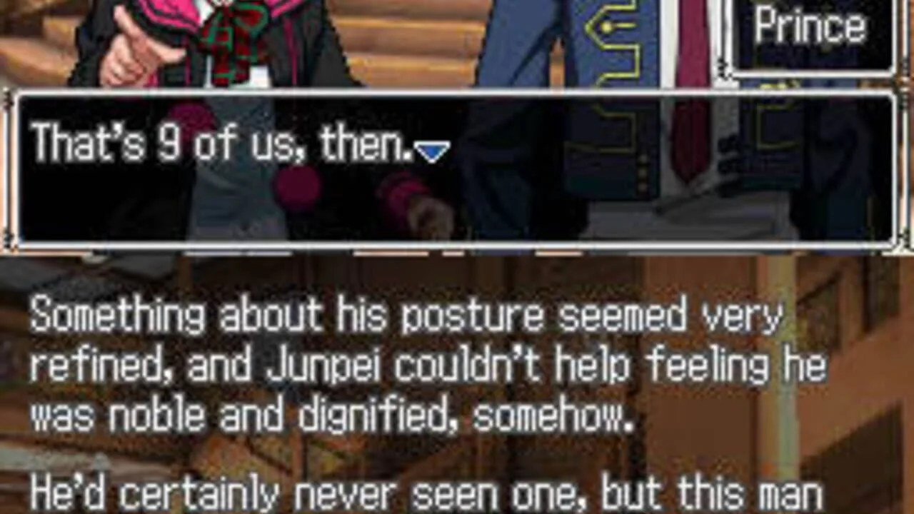 Nine Hours, Nine Persons, Nine Doors gameplay on Nintendo DS