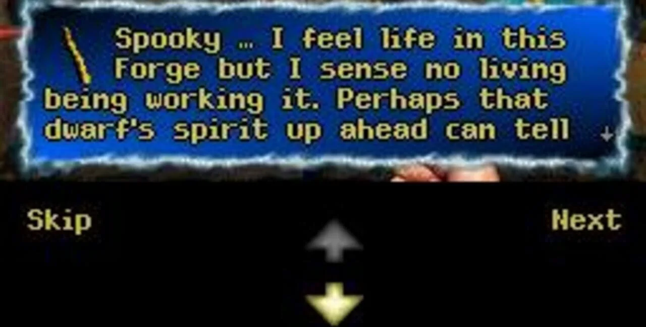 Orcs & Elves gameplay on Nintendo DS