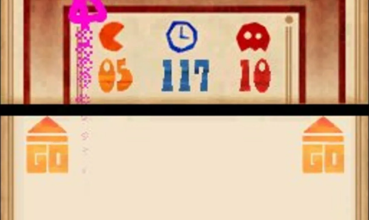Pac-Pix gameplay on Nintendo DS