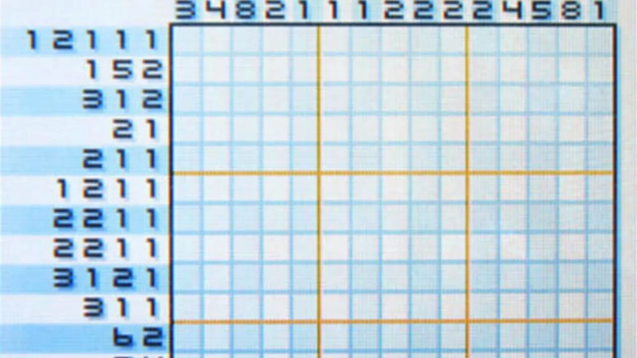 Picross DS screenshot 1