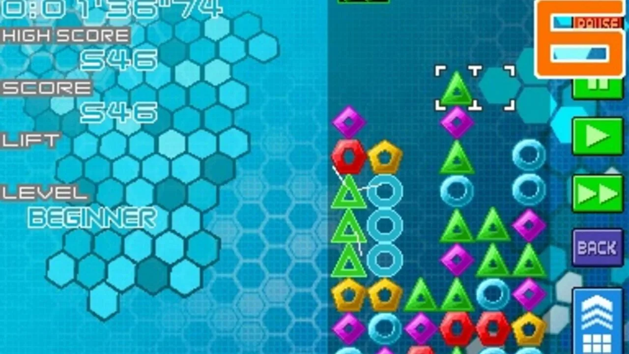 Planet Puzzle League gameplay on Nintendo DS