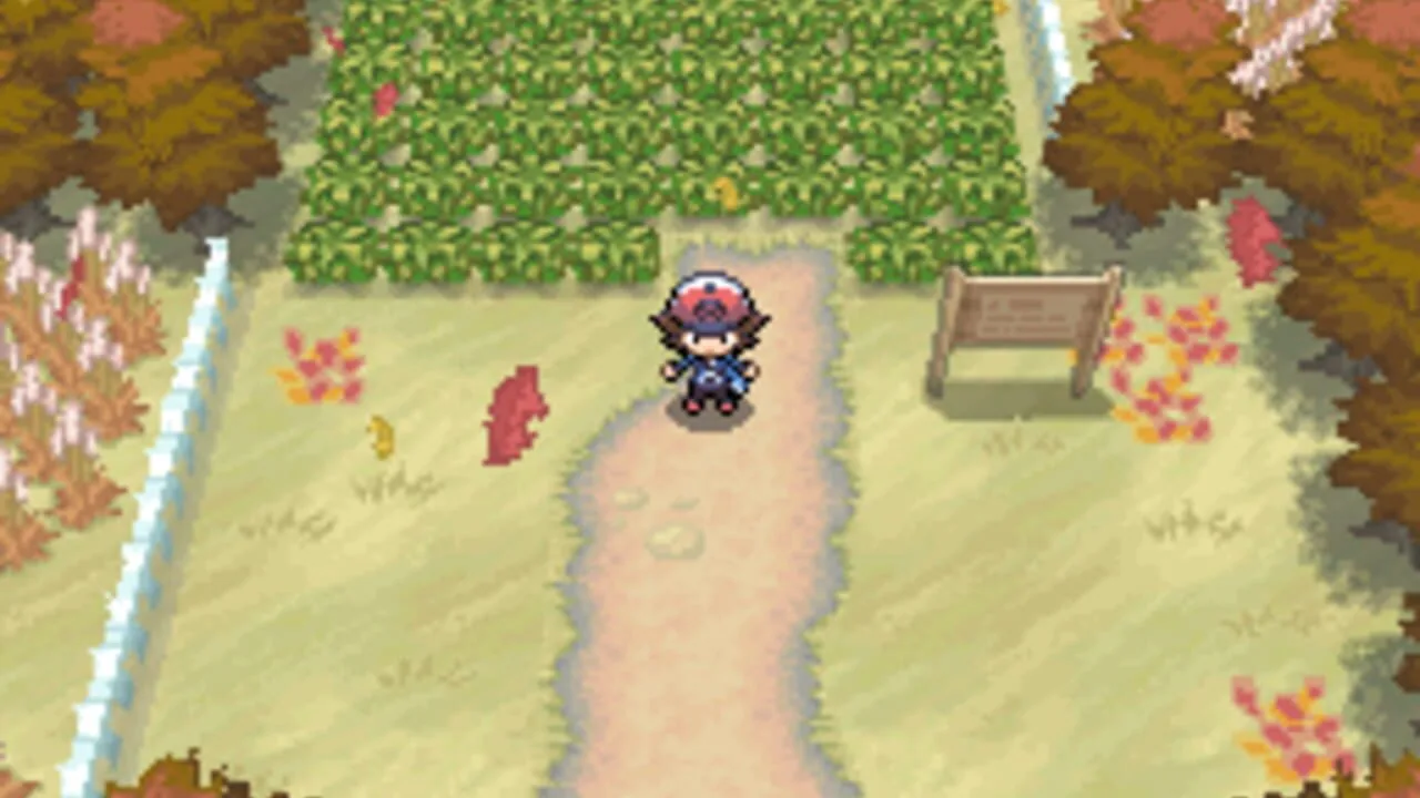Pokémon Black and White gameplay on Nintendo DS