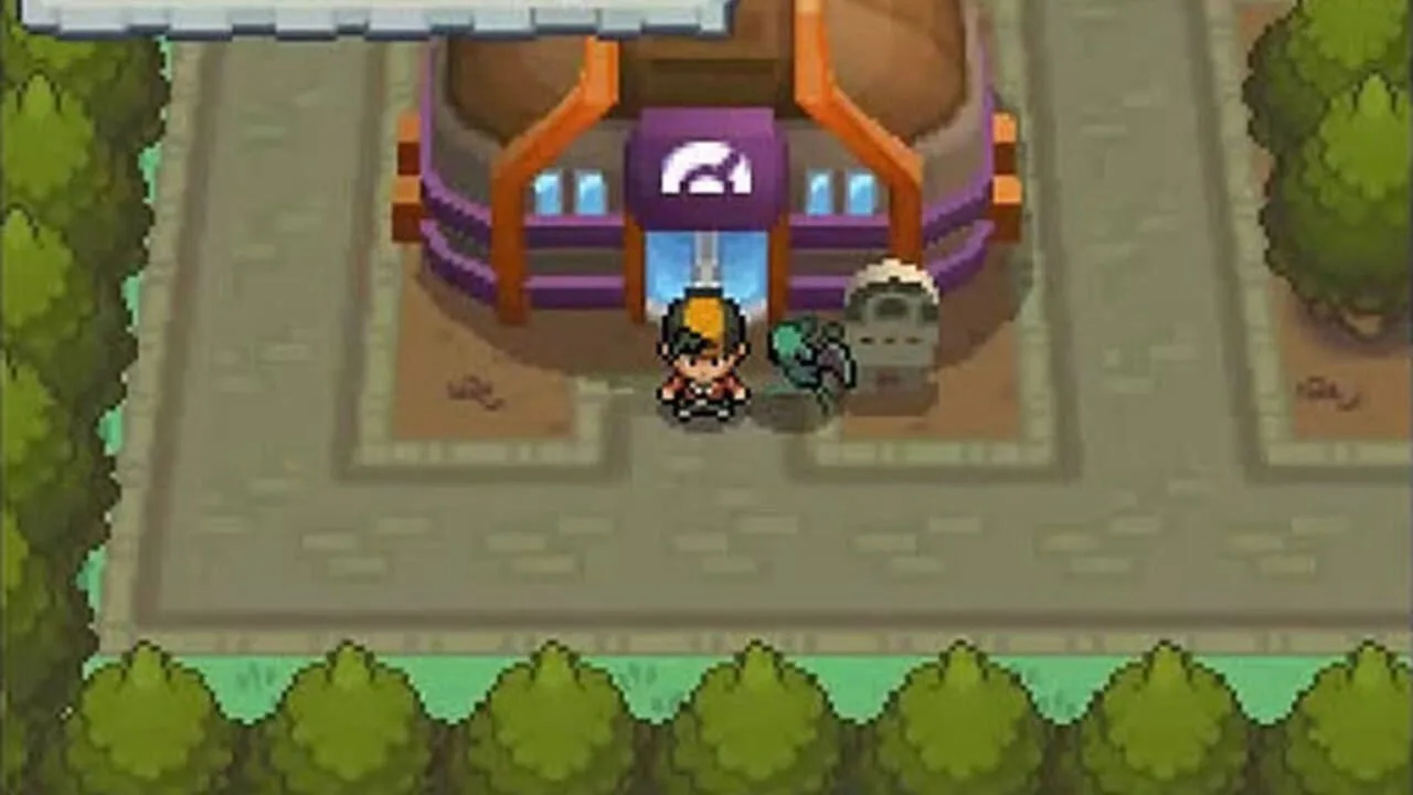 Pokemon HeartGold gameplay on Nintendo DS