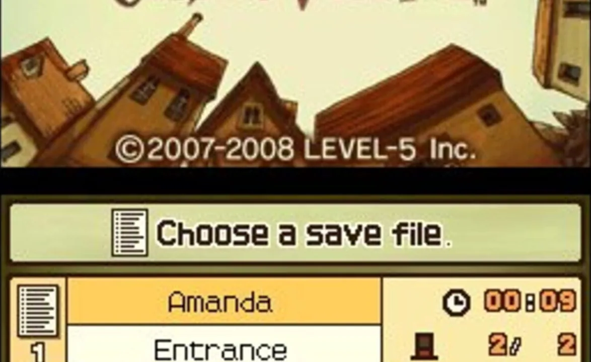 Professor Layton and the Curious Village screenshot 2