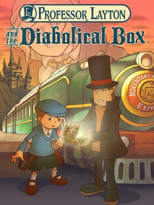 Professor Layton and the Diabolical Box box art