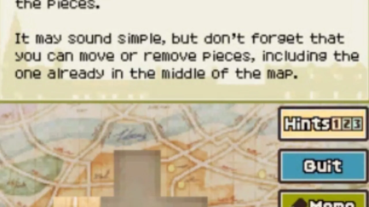 Professor Layton and the Diabolical Box screenshot 1