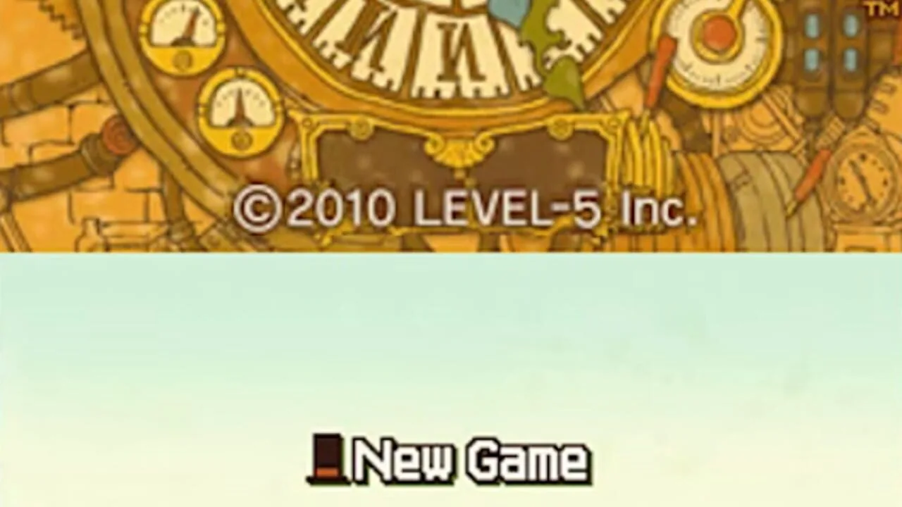 Professor Layton and the Unwound Future screenshot 1