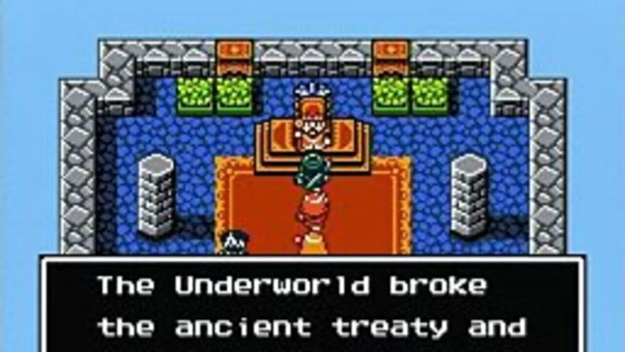 Retro Game Challenge gameplay on Nintendo DS