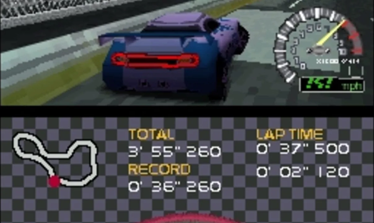 Ridge Racer DS screenshot 2
