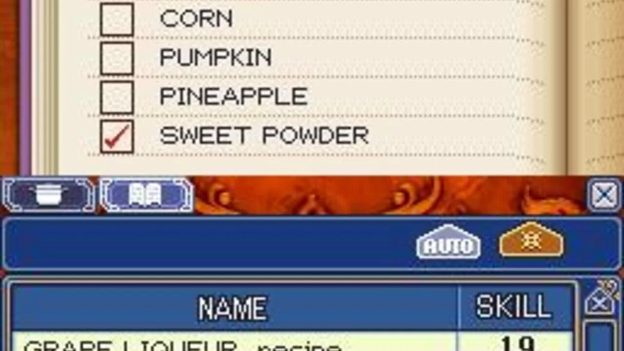 Rune Factory 2: A Fantasy Harvest Moon gameplay on Nintendo DS