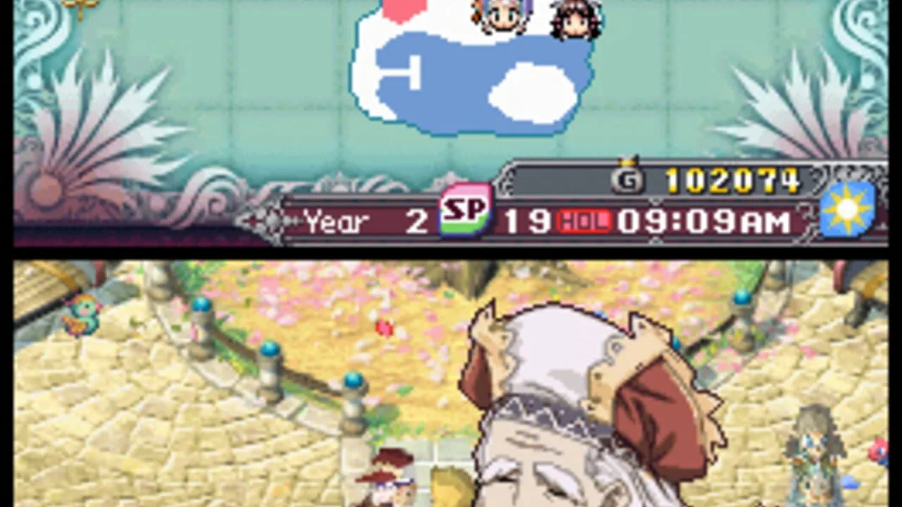 Rune Factory 3: A Fantasy Harvest Moon gameplay on Nintendo DS