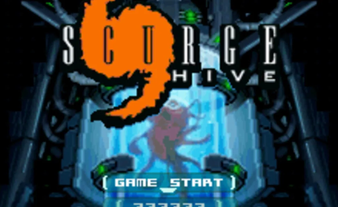 Scurge: Hive gameplay on Nintendo DS