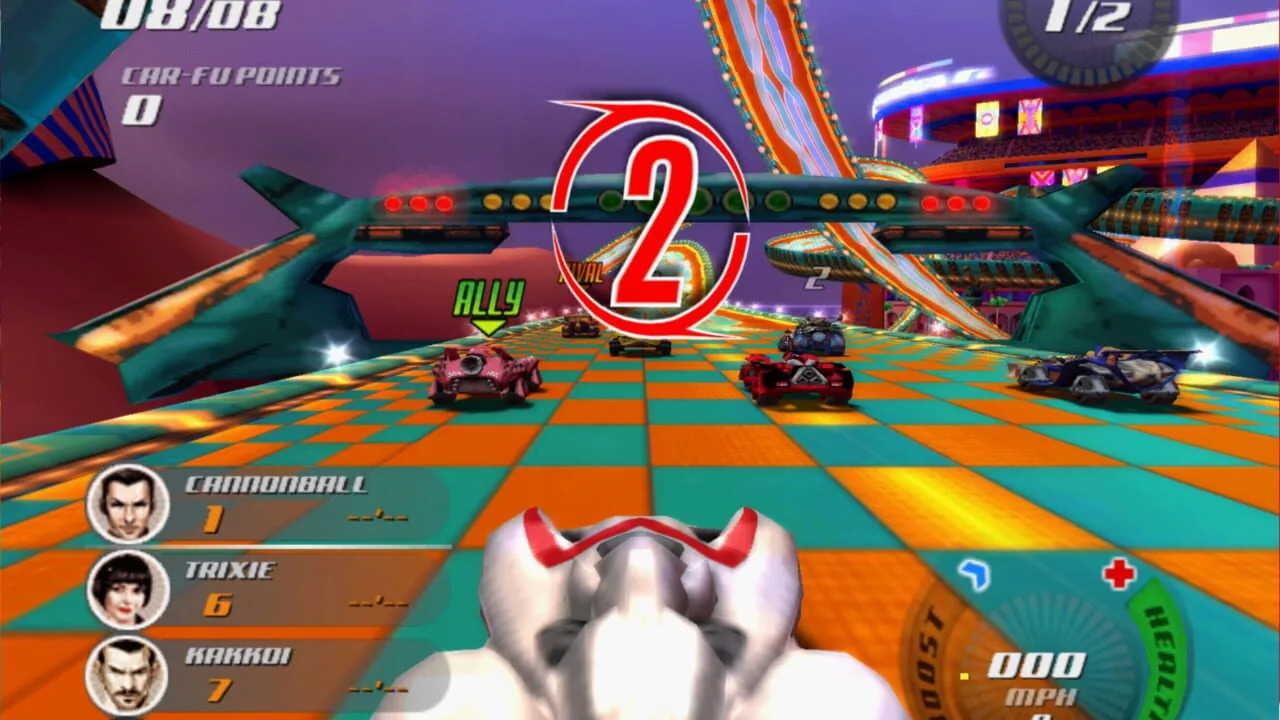 Speed Racer: The Videogame gameplay on Nintendo DS