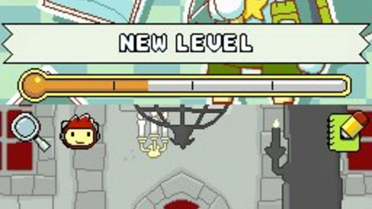 Super Scribblenauts gameplay on Nintendo DS