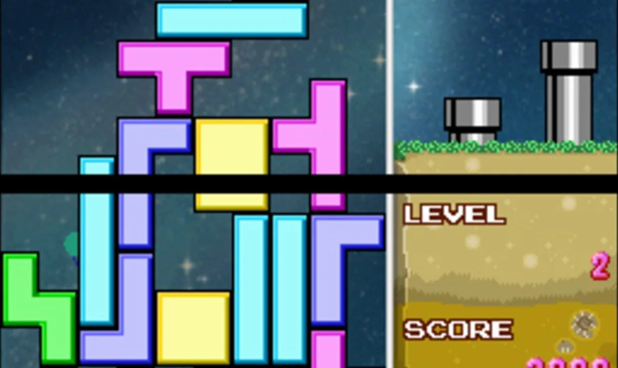 Tetris DS screenshot 2