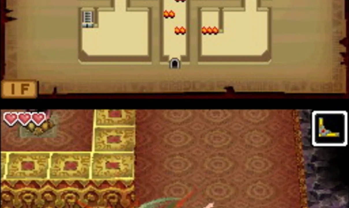 The Legend of Zelda: Phantom Hourglass gameplay on Nintendo DS