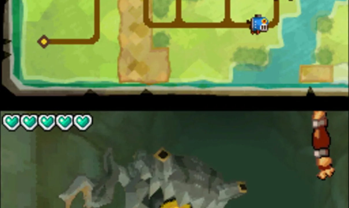 The Legend of Zelda: Spirit Tracks screenshot 2