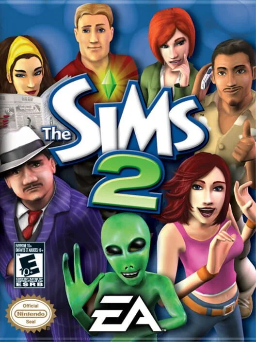 The Sims 2 box art