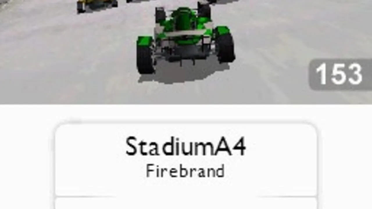 TrackMania DS screenshot 2