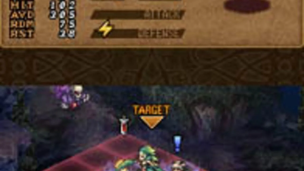 Valkyrie Profile: Covenant of the Plume gameplay on Nintendo DS