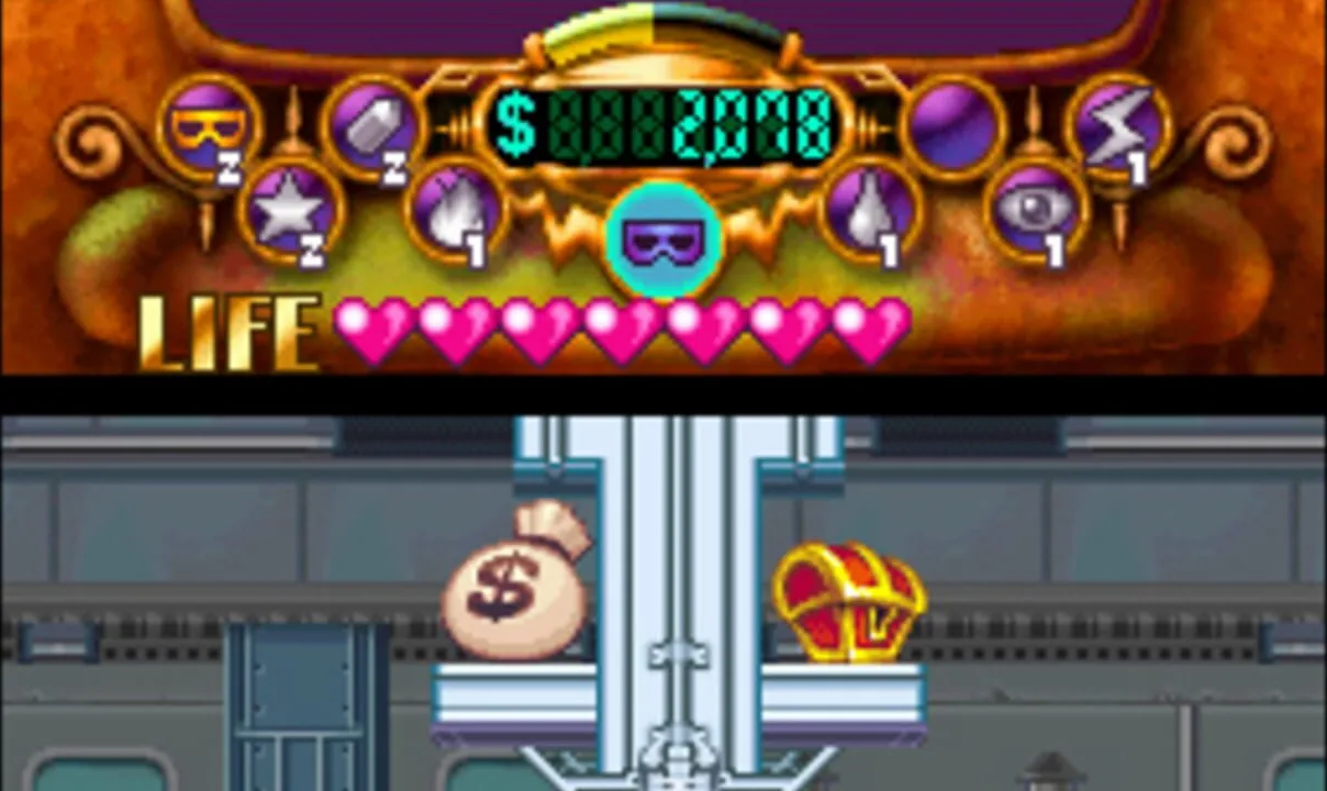 Wario: Master of Disguise gameplay on Nintendo DS
