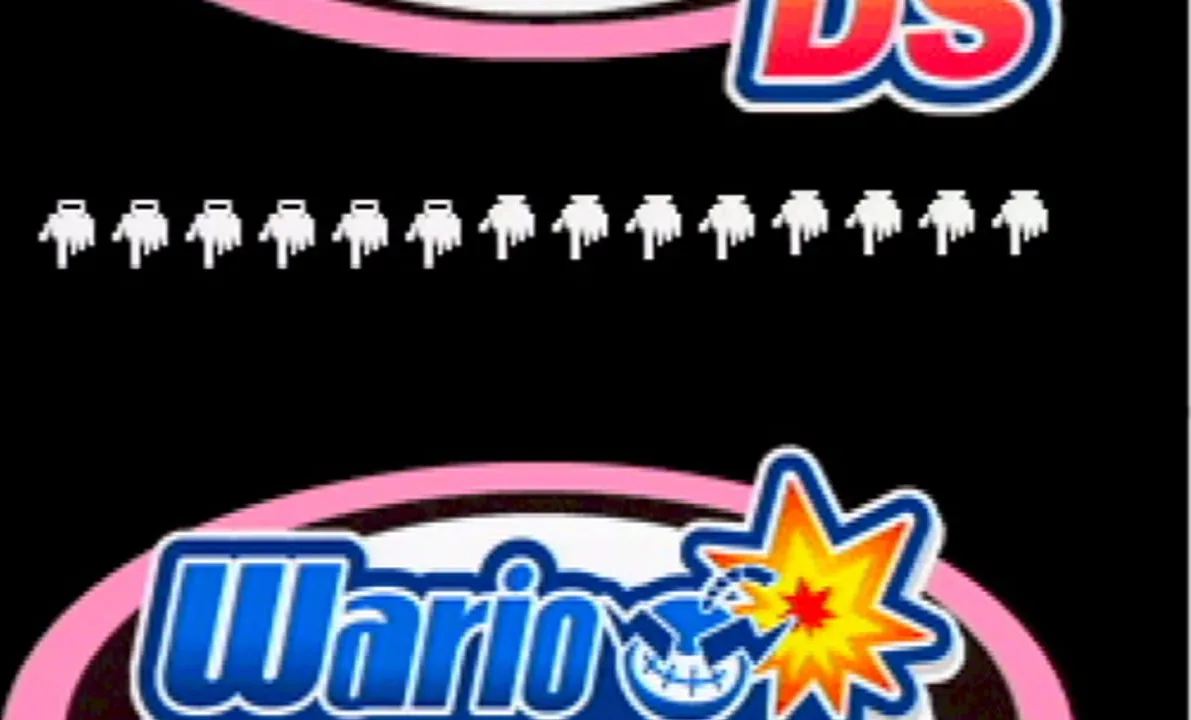 WarioWare: Touched! gameplay on Nintendo DS