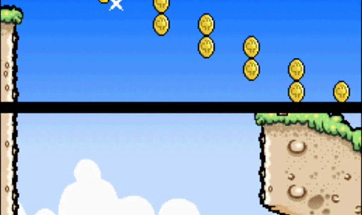 Yoshi's Island DS screenshot 1