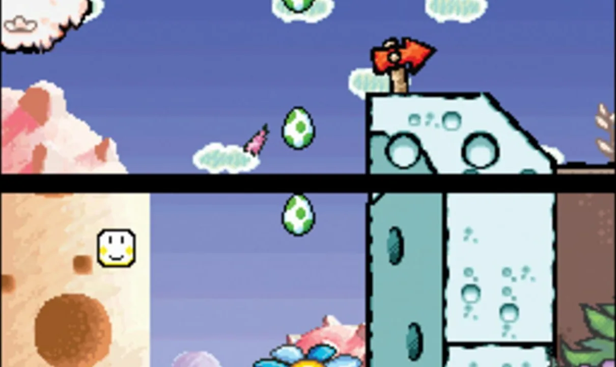 Yoshi's Island DS screenshot 2