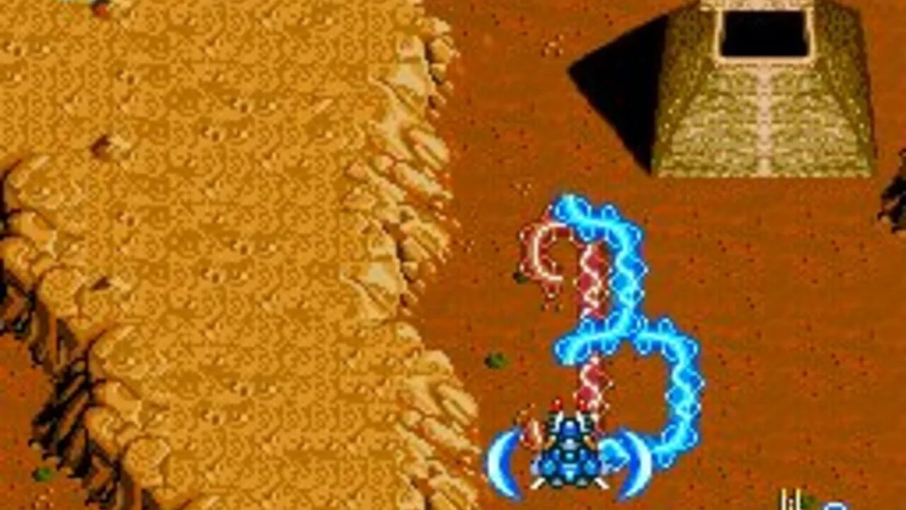 Blazing Lazers gameplay on PC Engine