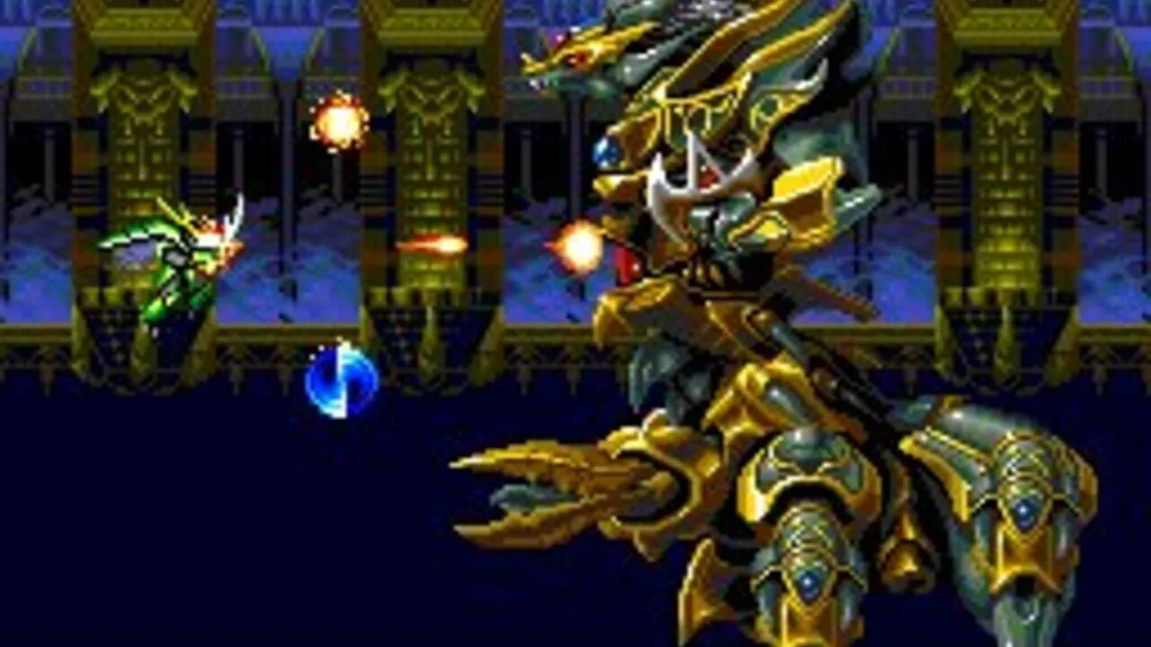 Lords of Thunder gameplay on PC Engine