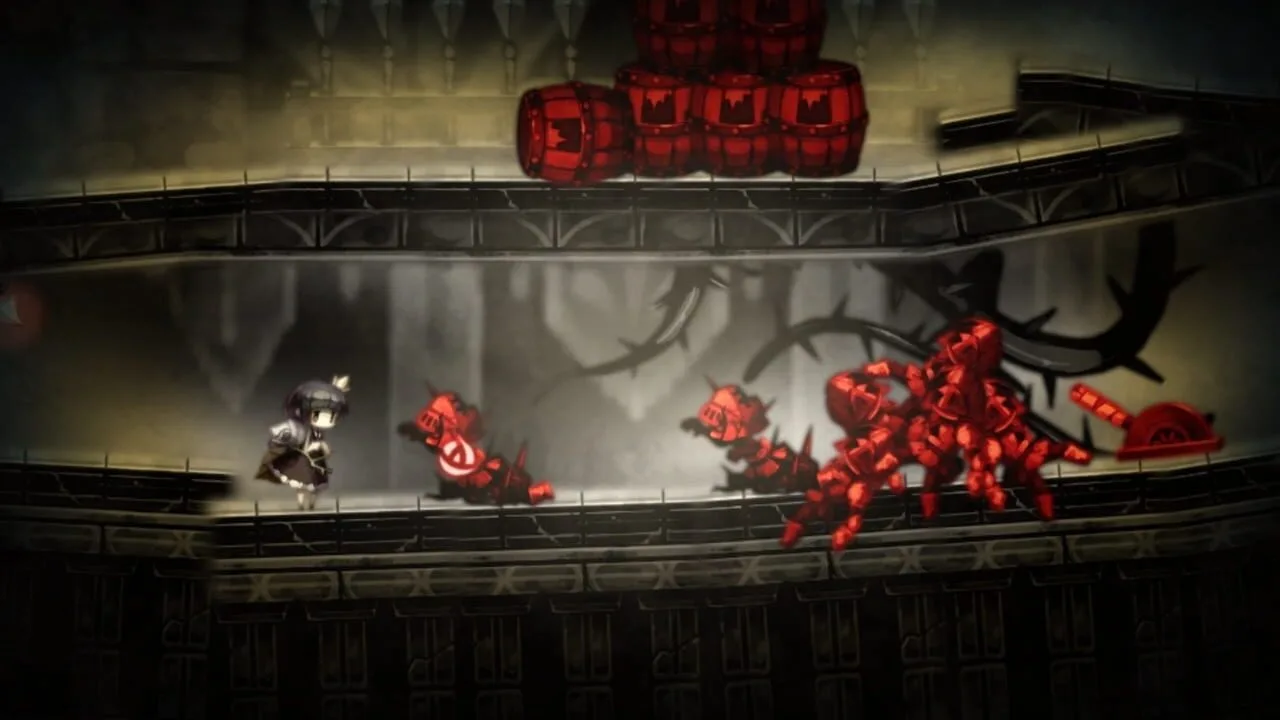 A Rose in the Twilight gameplay on PlayStation Vita