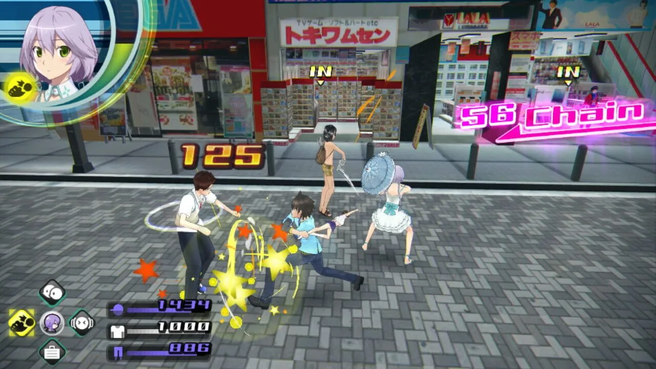 Akiba's Trip: Undead & Undressed gameplay on PlayStation Vita