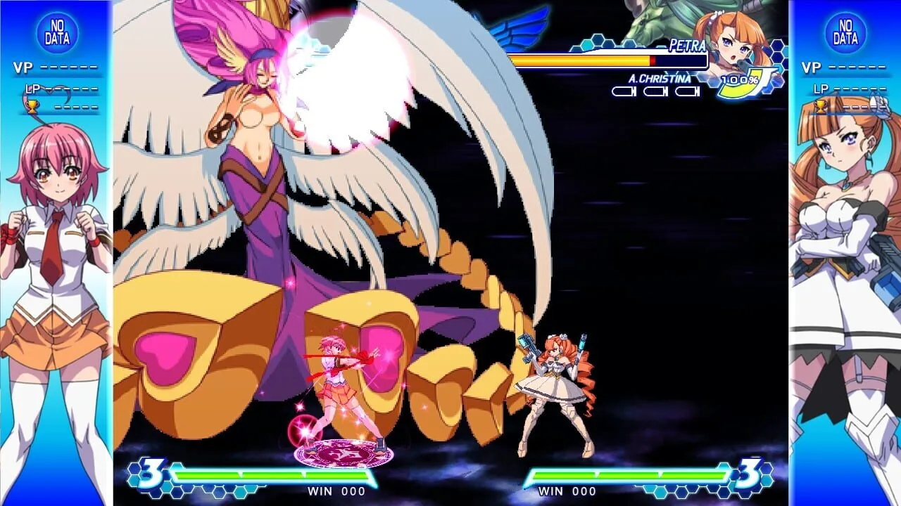 Arcana Heart 3: Love Max!!!!! gameplay on PlayStation Vita