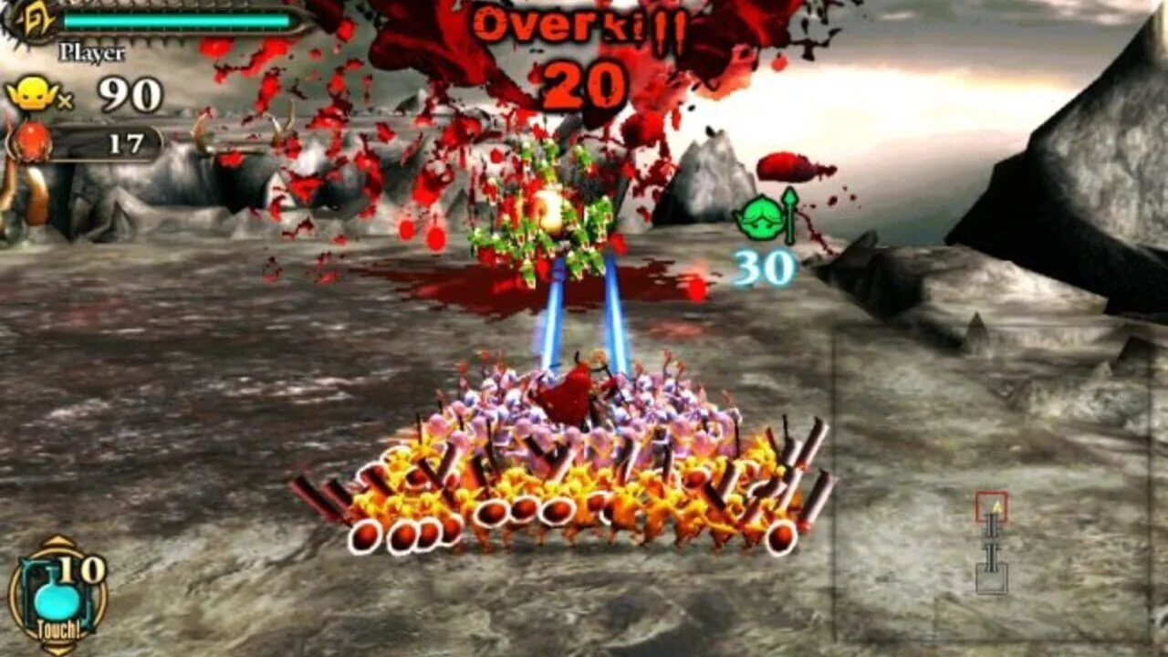 Army Corps of Hell gameplay on PlayStation Vita