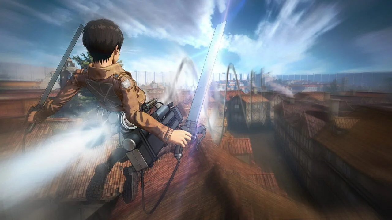 Attack on Titan gameplay on PlayStation Vita