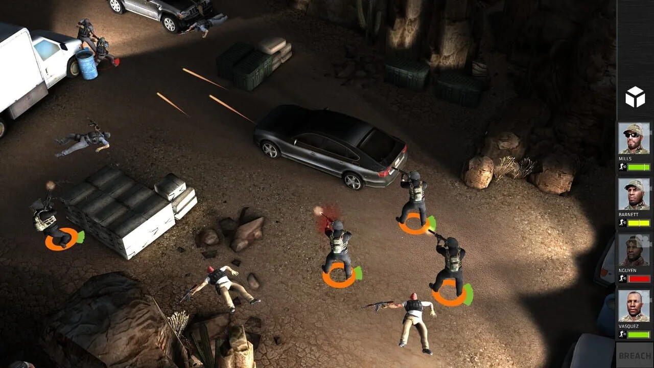 Breach & Clear gameplay on PlayStation Vita