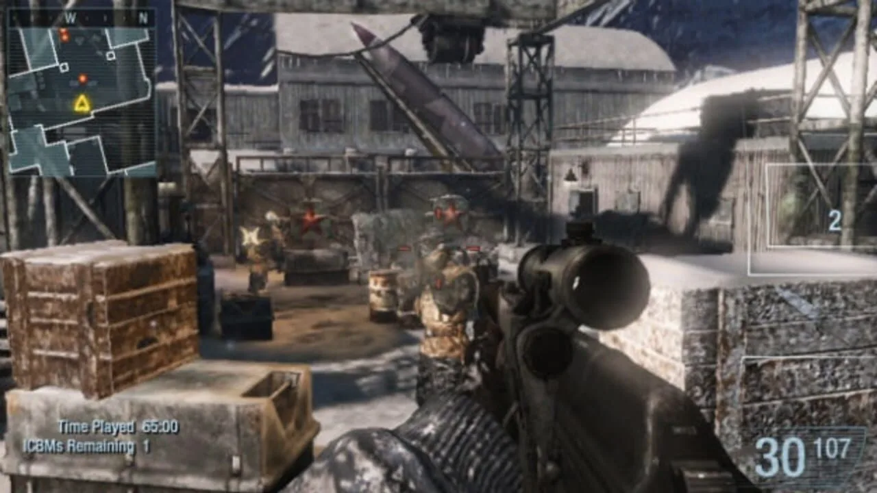 Call of Duty: Black Ops - Declassified gameplay on PlayStation Vita