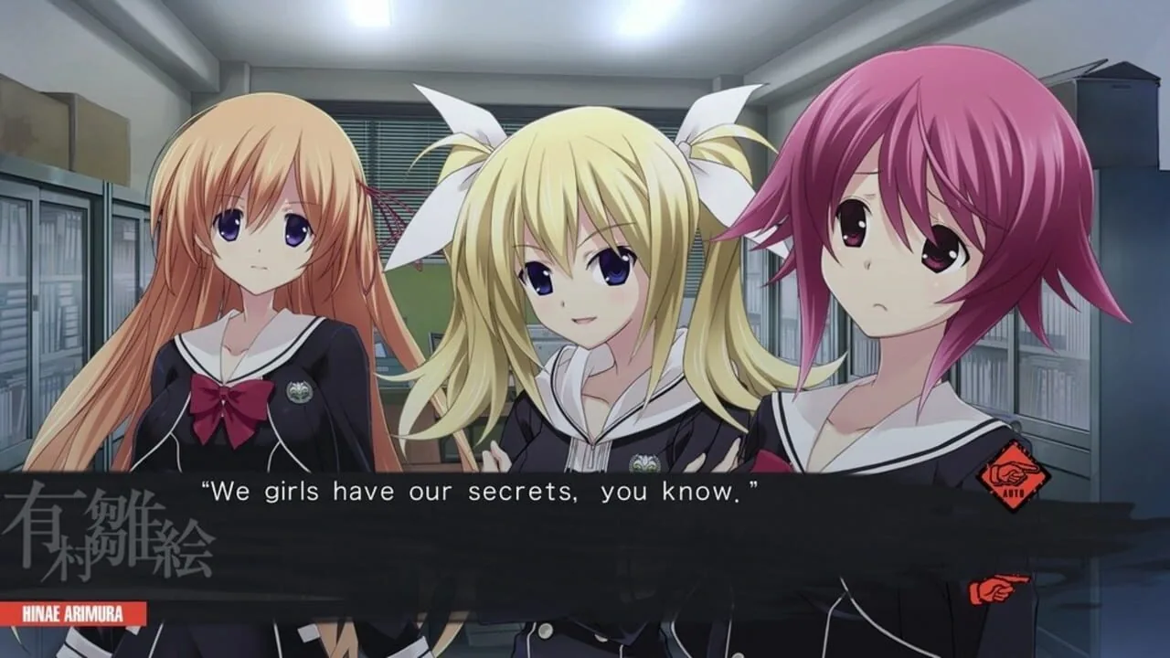 Chaos;Child gameplay on PlayStation Vita