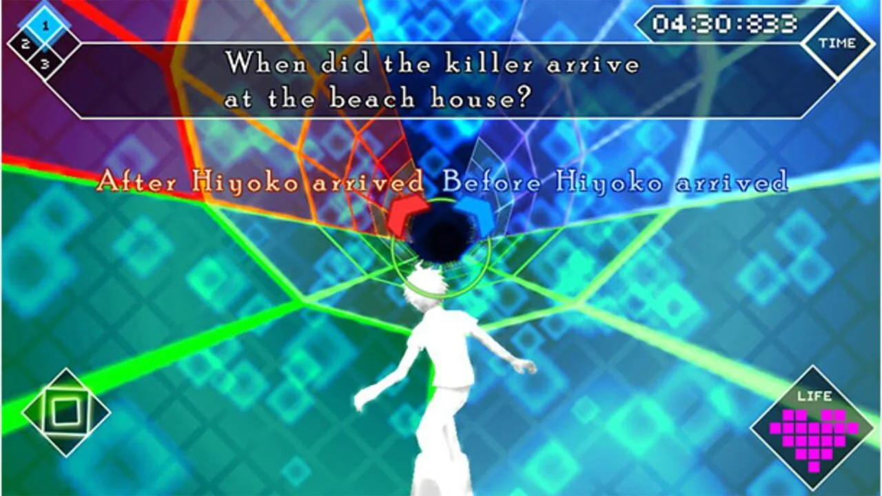 Danganronpa 2: Goodbye Despair gameplay on PlayStation Vita