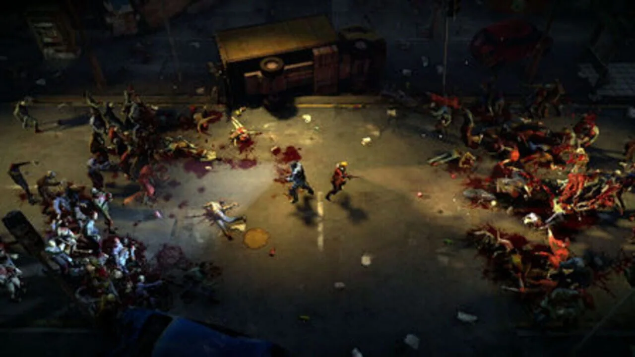 Dead Nation gameplay on PlayStation Vita