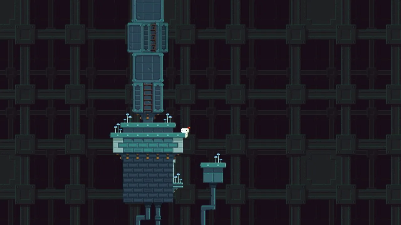 Fez gameplay on PlayStation Vita