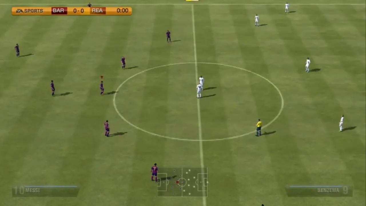 FIFA 15 gameplay on PlayStation Vita
