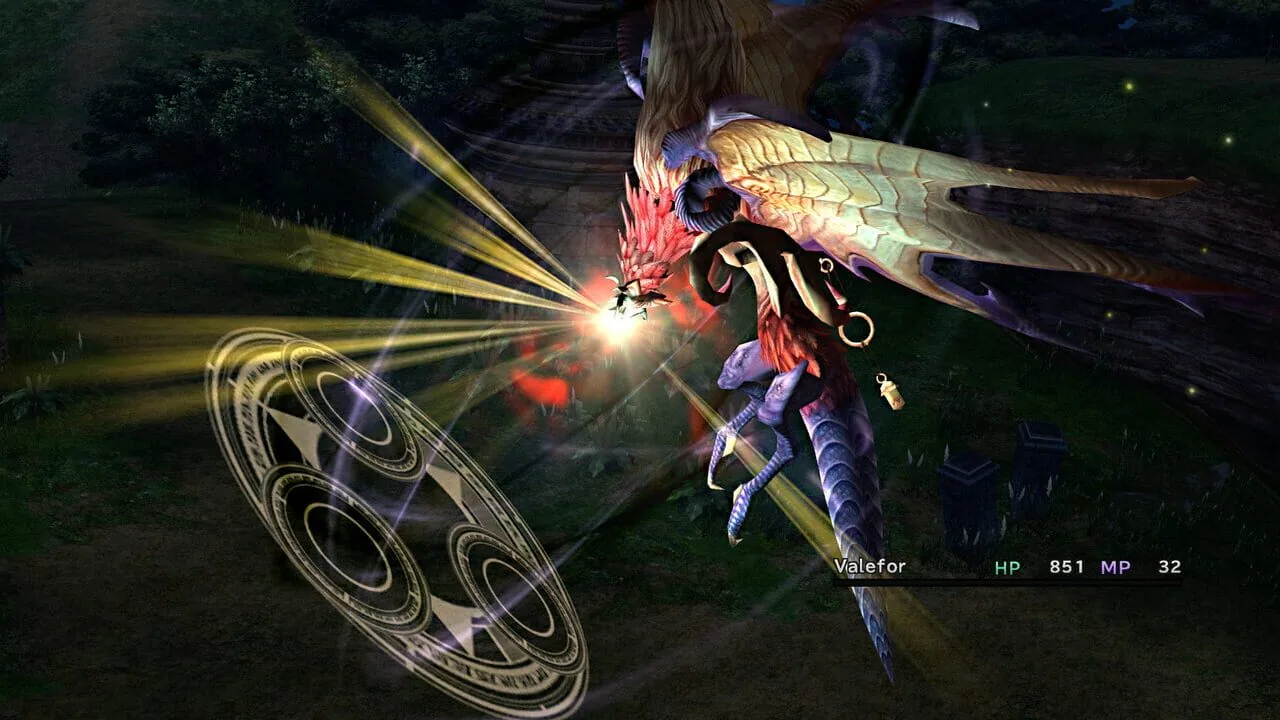 Final Fantasy X/X-2 HD Remaster gameplay on PlayStation Vita