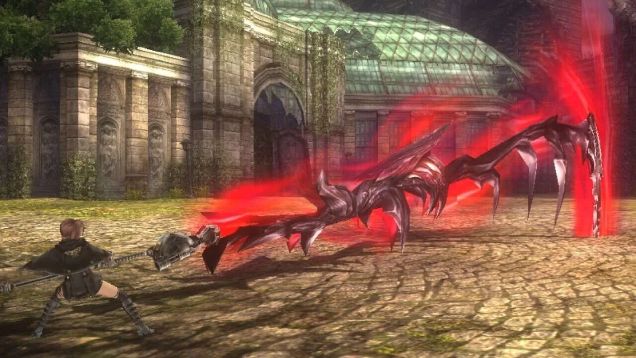 God Eater 2: Rage Burst gameplay on PlayStation Vita