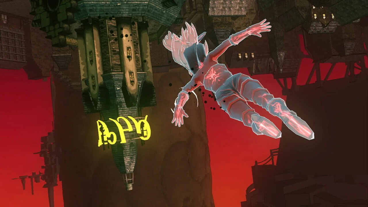 Gravity Rush gameplay on PlayStation Vita