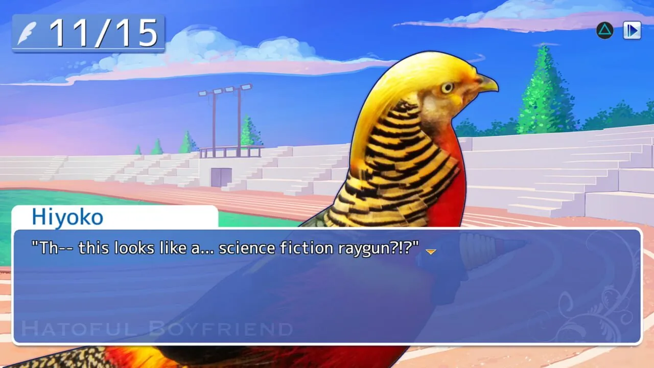 Hatoful Boyfriend screenshot 2