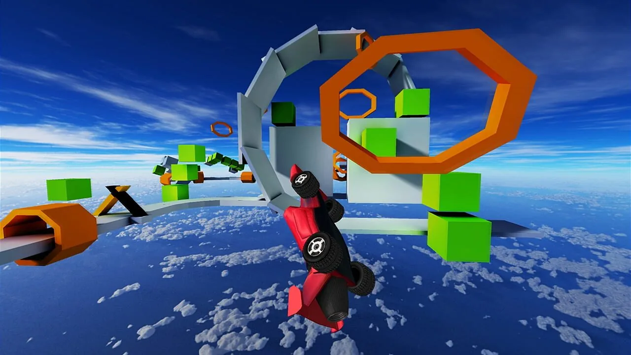 Jet Car Stunts screenshot 1