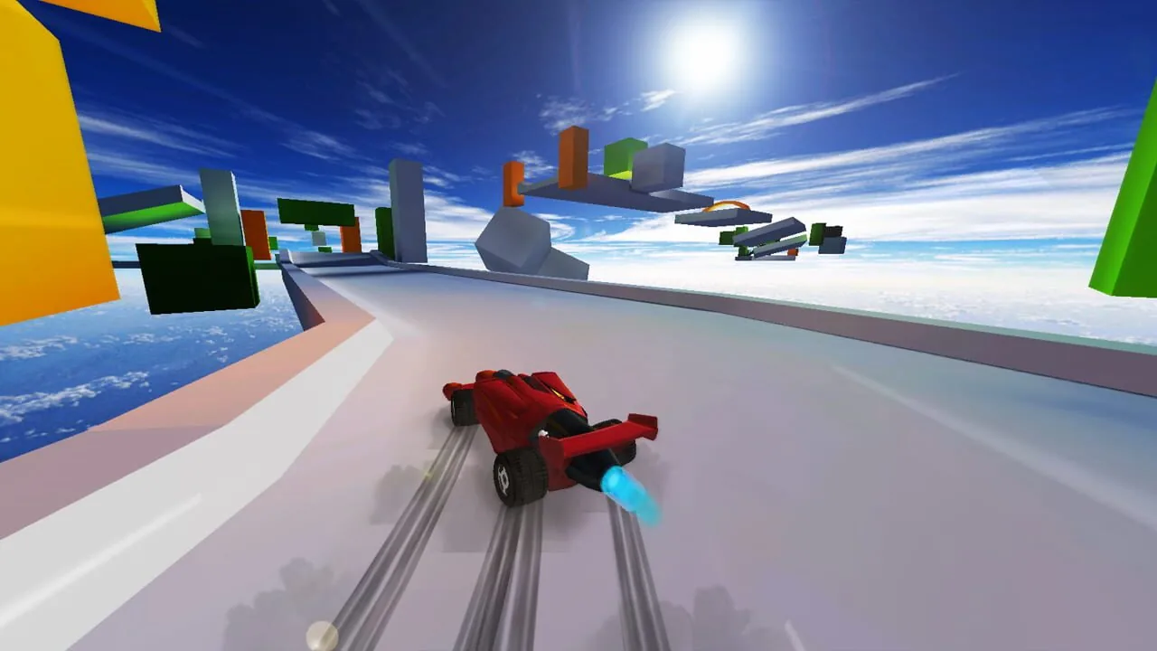 Jet Car Stunts gameplay on PlayStation Vita