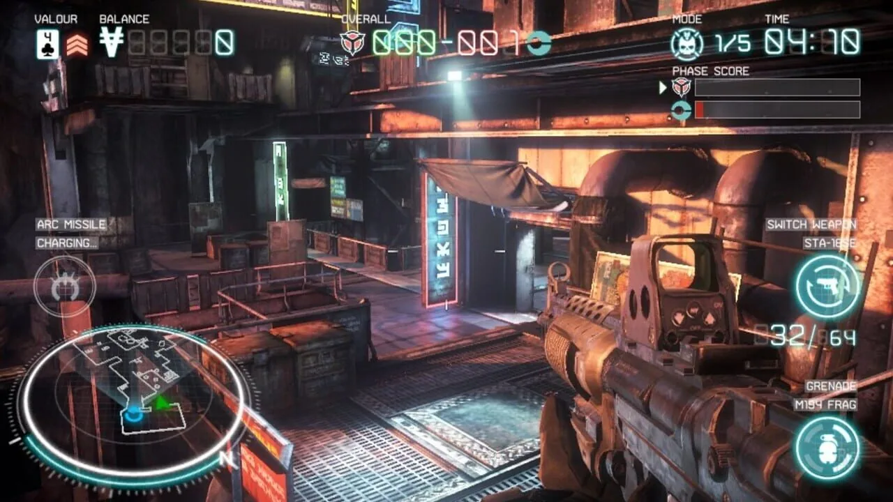 Killzone: Mercenary gameplay on PlayStation Vita